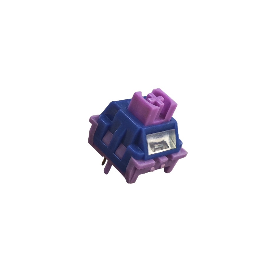 ITLY Zixia สวิตช์คีย์บอร์ดแมคคานิคอล รุ่นโปร่งใส (30/50/90 ชิ้น), แบบพิน 5 ขา