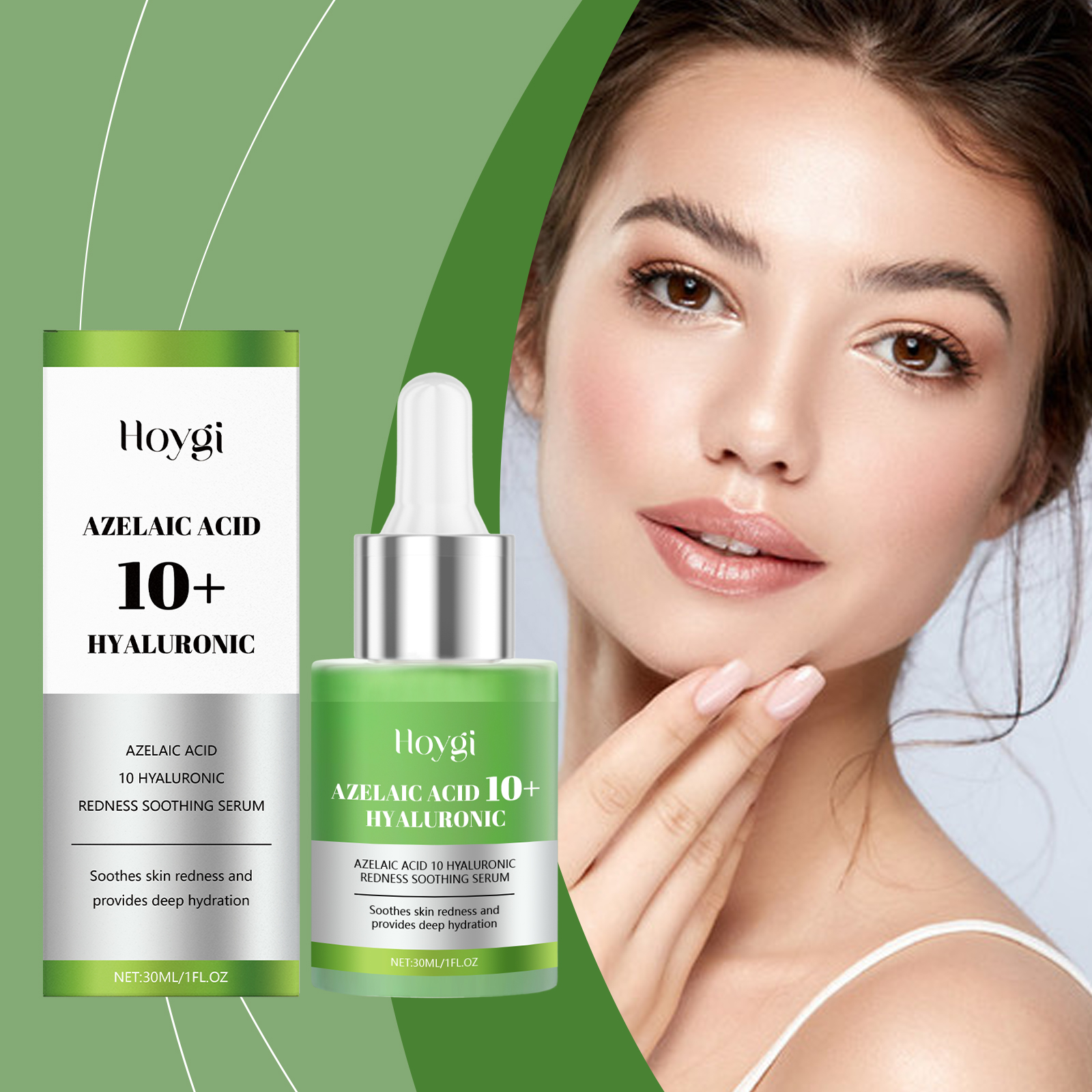 เซรั่มบรรเทาอาการแดง Hoygi กรดอะเซลาอิก 10% 30 มล. – ปลอบประโลม เติมความชุ่มชื้น เปล่งปลั่ง สําหรับผิวแพ้ง่าย ราคา ถูกที่สุด ดีลบีเคเค แกลเลอรีภาพที่ 8