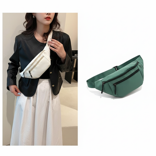 กระเป๋าคาดหน้าอกน้ําหนักเบาสําหรับผู้ชาย - แพ็คสะพายข้างไนลอ…