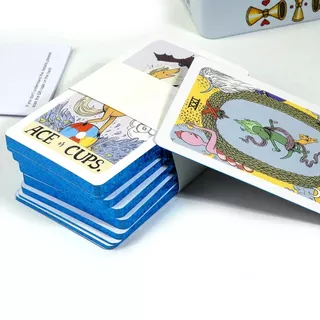 การ์ดเทพพยากรณ์ Adventure Time ฉบับพิเศษในกระป๋องดีบุก สําหรับมือใหม่ทํานายโชคชะตา