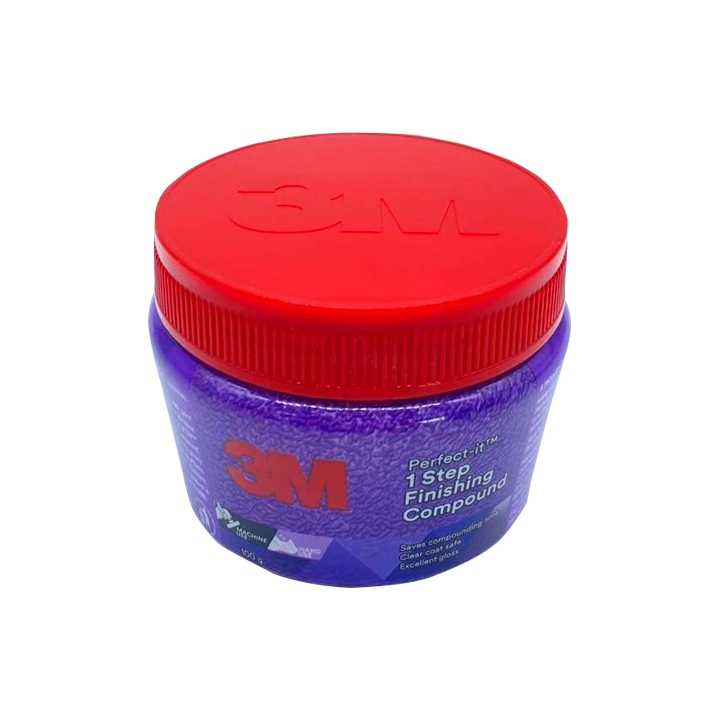 3M Perfect-It II 1 Step Finish Compound น้ำยาขัดสีรถยนต์ ลบรอยขนแมว ขั้นตอนเดียว ขนาด 100 กรัม