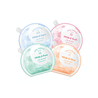 ✨ใหม่✨ [เซ็ต 4 ซอง ] BANOBAGI Final Sleeping Mask - Whitening Plus