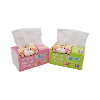 โปรโมชั่น : Lalabear ทิชชู่เช็ดหน้า 336 แผ่น หนา 4ชั้น  1 ห่อ