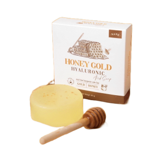 ‼️3 ก้อน ส่งฟรี‼️ สบู่น้ำผึ้งทองคำ ของแท้ | Honey Gold Hyaluronic น้ำผึ้งทองคำ สบู่ฮันนี่โกลด์