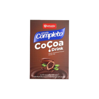 Amado Completo Cocoa Drink อมาโด้ คอมพลีทโตะ โกโก้ ดริ้งค์ โกโก้ชงดื่ม [1 กล่อง][10 ซอง]