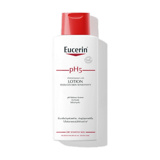 Eucerin pH5 Lotion Sensitive Skin 250ml (ยูเซอริน โลชั่นบำรุงผิว สำหรับผิวแห้ง บอบบางแพ้ง่าย บำรุงผิวนุ่มชุ่มชื้น)