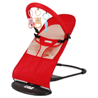 พร้อมส่งโยกเด็กทารกเก้าอี้โยกเก้าอี้ผู้เอนกายสบายเตียงเปลเตียงด้วยมือปลดปล่อยสิ่งประดิษฐ์ของทารก