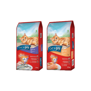 โปรโมชั่น : ส่งฟรี cat n joy แคทเอ็นจอย อาหารแมว 20 กก.