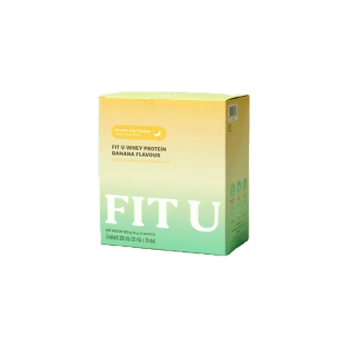 โปรโมชั่น : สินค้ามีจำนวนจำกัด FIT U เวย์โปรตีน BANANA FLAVOUR