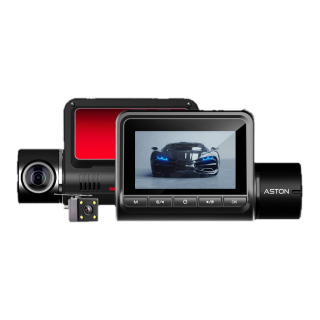 [หน้า-หลัง] Aston Ultimate X WIFI LITE กล้องติดรถยนต์ 2022 ชัด FHD มุมมองกว้าง 150 องศา ชัดกลางวัน
