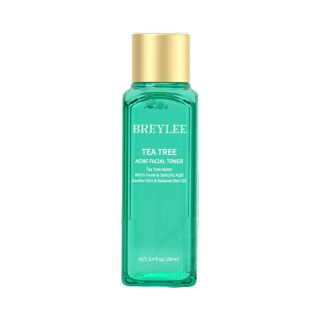 BREYLEE Tea Tree Facial Toner 100ml โทนเนอร์ทีทรี ช่วยลดสิว และกระชับรูขุมขน และควบคุมความมัน