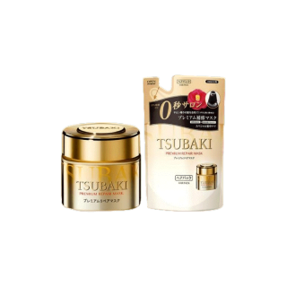 โปรโมชั่น : แท้พร้อมส่งTsubaki Premium Repair Mask 180g สีทอง