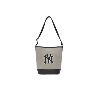 MLB (พร้อมส่ง) กระเป๋าMLB BIG LOGO CANVAS UNISEX BUCKET กระเป๋าทรงถัง กระเป๋าสะพาย กระเป๋าถือ ของแท้%