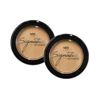 MTI (CUMZ) Signature MATT FOUNDATION ครีมรองพื้นเนื้อแมทท์ กันน้ำ ปกปิดเรียบเนียนเป็นพิเศษ 5.7g.