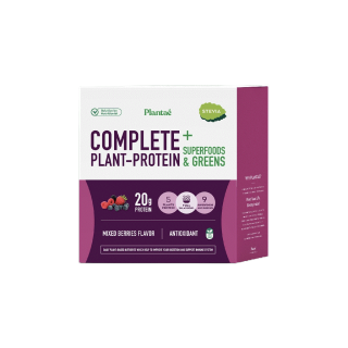 [ลดเพิ่ม 100.-"PTHW1"] No.1 Plantae Complete Plant Protein รส Mixed Berries 1 กล่อง : Superfoods & Greens มิกซ์เบอรี่