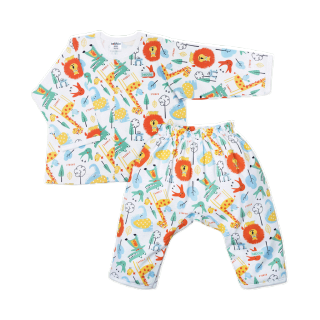 [ติดตามร้านลด5.-] BABBLE ชุดนอนเด็ก ชุดเซต อายุ 6 เดือน ถึง 7 ปี (4 ลายให้เลือก) เสื้อผ้าฝ้าย (SL010)
