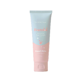 Bambi Whitening Gel scrub 2in1 เจลอาบน้ำและสครับ จากธรรมชาติ เพื่อผิวสว่างกระจ่างใส