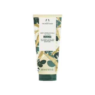 THE BODY SHOP BODY LOTION MORINGA 200ML เดอะบอดี้ช็อป โลชัน มอริงก้า 200 มล.