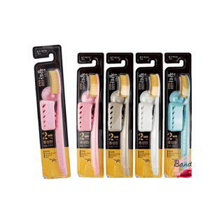 [สุ่มสีจ้า] (แท้ / พร้อมส่ง)แปรงจองกุก Wangta Tooth Brush Gold ขนนุ่ม แปรงสีฟันไอดอลเกาหลี ขนสีทอง1 ด้าม