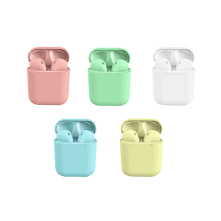 GOOJODOQ TWS i12 inPods 12 Macaron Colors Bluetooth 5.0 Wireless Earphone