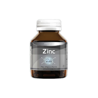 [มี อย.] Amsel ผลิตภัณฑ์เสริมอาหาร Zinc Plus Vitamin B Complex ปริมาณ 30 แคปซูล