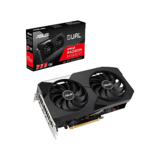 [เก็บคูปองลดเพิ่มอีก 5%] VGA การ์ดจอ ASUS DUAL RADEON RX6650XT 8GB DDR6 OC (90YV0HL0-M0NA00)