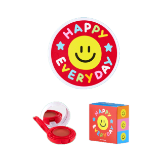 โปรโมชั่น : Happy Everyday Cream Blush | ครีมบลัชสีพีชส้มอมชมพู
