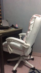 reviewร้านแนะนำ Gaming Chairรุ่น YT 211 เก้าอี้เกมมิ่ง สำหรับเล่นเกมส์หรือทำงาน ปรับเอนได้ รุ่นนี้ไม่มีโลโก้นะจ๊ะล้อดำล้วน comment 2