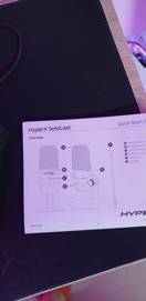 review HMIS1X XX BK G HyperX Solocast USB Condenser Gaming Microphone Studio Recording Microphone Computer Podcast Mic ไมโครโฟน รองรับ PC PS4 comment 3