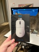 reviewร้านแนะนำ โปรแรง4 4เมาส์เกมมิ่งไร้สายLogitech G PRO X Superlight Wireless Gaming Mouse Black White 2y comment 5
