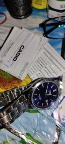 reviewCasio คริสตัลแซฟไฟร์ สายสแตนเลส รุ่น MTS 100D MTS 100L MTS 110D MTS 110L ของแท้ประกันศูนย์ cmg1 ปี comment 4