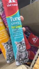 reviewร้านแนะนำSöpö Kalaa ขนมเเมวเลีย 15g  มีให้เลือก5รส cat snack stick 15g อาหารแมว cat ขนมแมวเลีย แมวเลีย อาหารแมวเลีย ขนมแมวเลีย comment 5