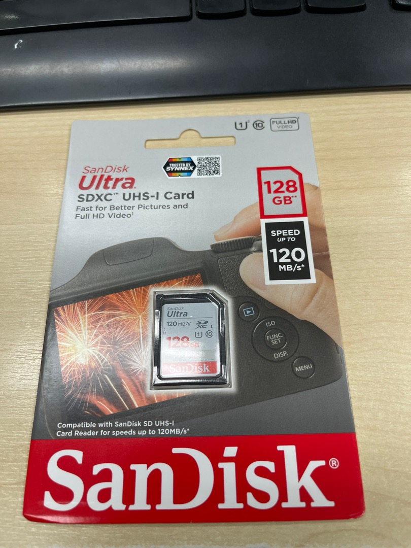 SanDisk Ultra SD Card SDXC UHS-I Memory Card 128GB 140MB/s C10 U1 Full HD ( SDSDUNB-128G-GN6IN) เมมโมรี่การ์ด สำหรับ กล้องมิลเลอร์เลส DSLR Mirrorless  ประกัน10ปี | Shopee Thailand