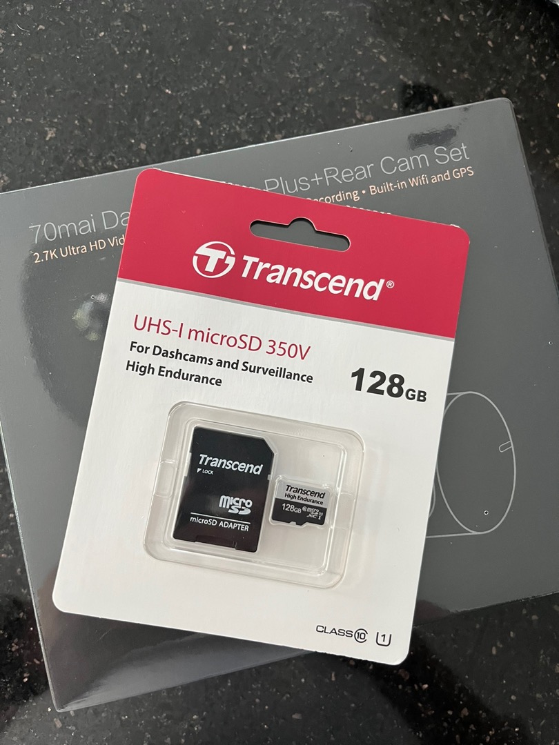 Transcend MicroSD Card 128GB :High Endurance : USD350V : รับประกัน 2  ปี-มีใบกำกับภาษี-TS128GUSD350V | Shopee Thailand