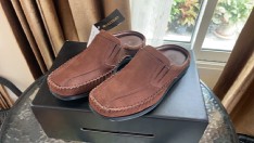reviewMATINO SHOES รองเท้าชายเปิดส้นหนังแท้ รุ่น MC S 1501BLACK BROWN TORO comment 1