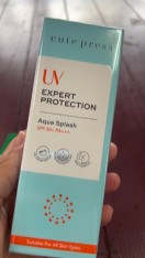 reviewCUTE PRESS ครีมกันแดด UV EXPERT PROTECTION AQUA SPLASH SPF50+ PA+++ comment 2