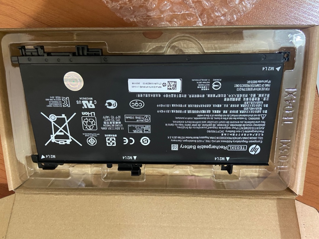 HP แบตเตอรี่ ของแท้ TF03XL (สำหรับ Pavilion 14-cd0037 15-cc023cl x360 14-cd0041tx  14-BP104TX) HT03XL HP Battery Notebook | Shopee Thailand