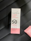 reviewร้านแนะนำกันแดดไฮบริด Bovanra HYBRID Face Sunscreen SPF 50+ PA++++ 30 ml  เนือบางเบา ปกป้องสูงสุด  ครีมกันแดด comment 2