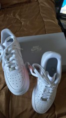 review2 2 ลดอีก 200 ใส่ MS200FEB พร้อมส่ง ของแท้100Nike Air Force 1 '07 TRIPLE WHITE comment 1