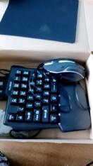 reviewคีย์บอร์ดเกมมิ่ง คีย์บอร์ดมือถือ Pubg Freefire คีย์บอร์ดมือเดียว Gaming Keyboard การเชื่อมต่อบลูทูธ แป้นพิมพ์เชิงกล comment 1
