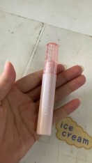 reviewลิปหมี ลิปกลอส ฉ่ำวาว ติดทนนาน กันน้ำ ลิปสติก Cappuvini Bear gloss Lip comment 3