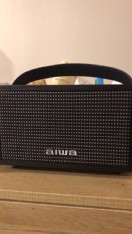 review ผ่อน 0AIWA Retro Bluetooth Speaker ลำโพงบลูทูธพกพา BASS  comment 4
