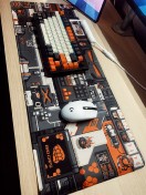 reviewร้านแนะนำ ค่าส่งถูก แผ่นรองเมาส์ Desk Mat Gaming Mousepad แผ่นใหญ่ ขนาด 80x30 cm แผ่นรองเมาส์เกมมิ่งแผ่นรองเม้าส์  comment 4