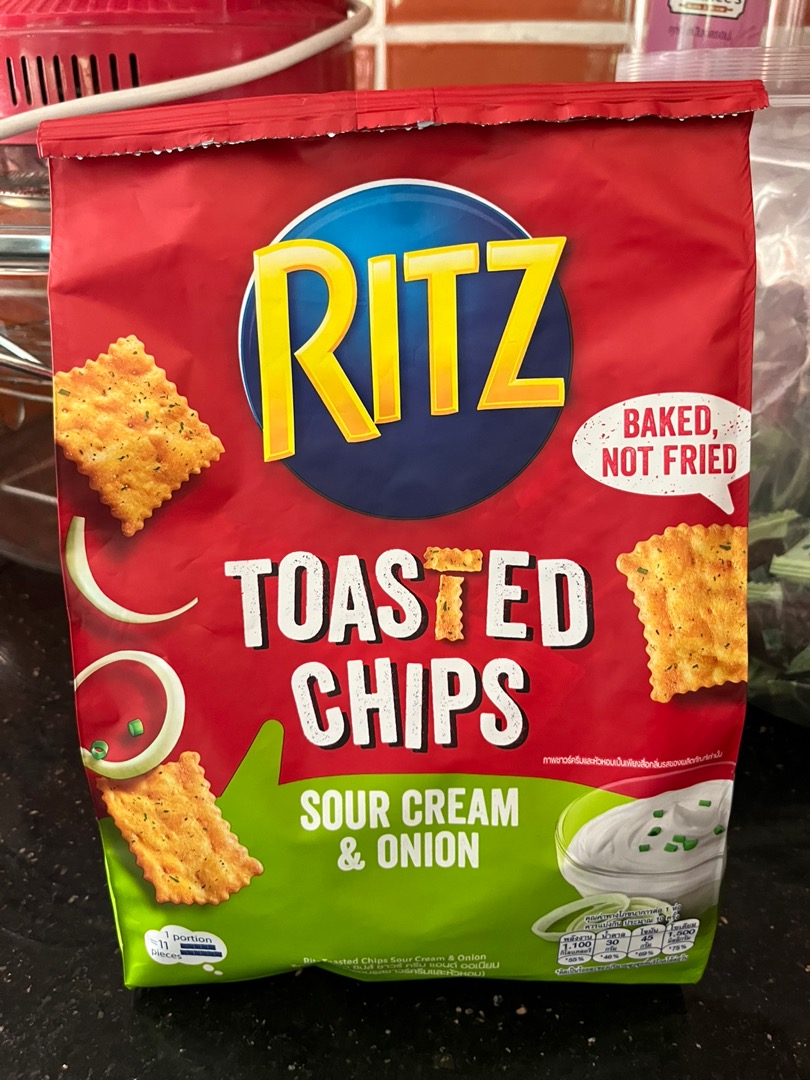 Nabisco Ritz Toasted Chips Sour Cream Onion ナビスコ リッツトステッドチップサワークリーム