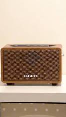 review ผ่อน 0AIWA Retro Bluetooth Speaker ลำโพงบลูทูธพกพา BASS  comment 4