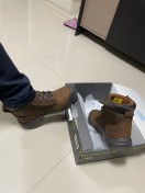 review รับประกัน 3 เดือนSafety Jogger รุ่น DAKAR รองเท้าเซฟตี้หัวเหล็ก พื้นเหล็ก สีน้ำตาล สีดำ comment 3