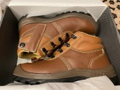 review รับประกัน 3 เดือนSafety Jogger รุ่น BESTZIP รองเท้าเซฟตี้หุ้มข้อหัวเหล็ก แผ่นเหล็กกันทะลุ หนังแท้และกันน้ำ สีน้ำตาล comment 4