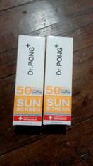 reviewDr.Pong Hyaluronic Ultra Light Sunscreen with Aquatide SPF50 PA+++ ครีมกันแดดหน้าสูตรอ่อนโยน comment 1