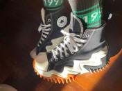 reviewร้านแนะนำ Authorized Retailer CONVERSE RUN STAR MOTION HI BLACKสินค้ามีพร้อมส่ง สินค้าป้ายไทย comment 3