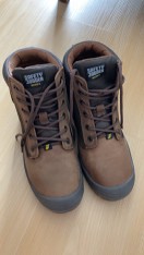 review รับประกัน 3 เดือนSafety Jogger รุ่น DAKAR รองเท้าเซฟตี้หัวเหล็ก พื้นเหล็ก สีน้ำตาล สีดำ comment 1